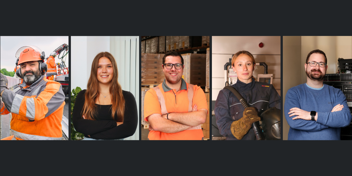 Mitarbeiterteam von Saferoad – Karriere in Verkehrssicherheit und Infrastruktur