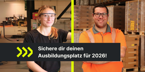Sichere dir deinen Ausbildungsplatz für 2026!
