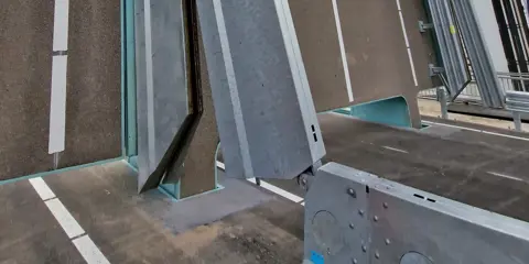 Geleiderail Euvelgunnebrug