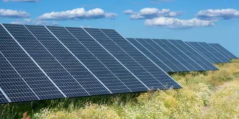 Great potential for ground-mounted solar installations